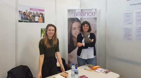 Vitalliance Poitiers présent au premier salon de l'apprentissage et de l'emploi