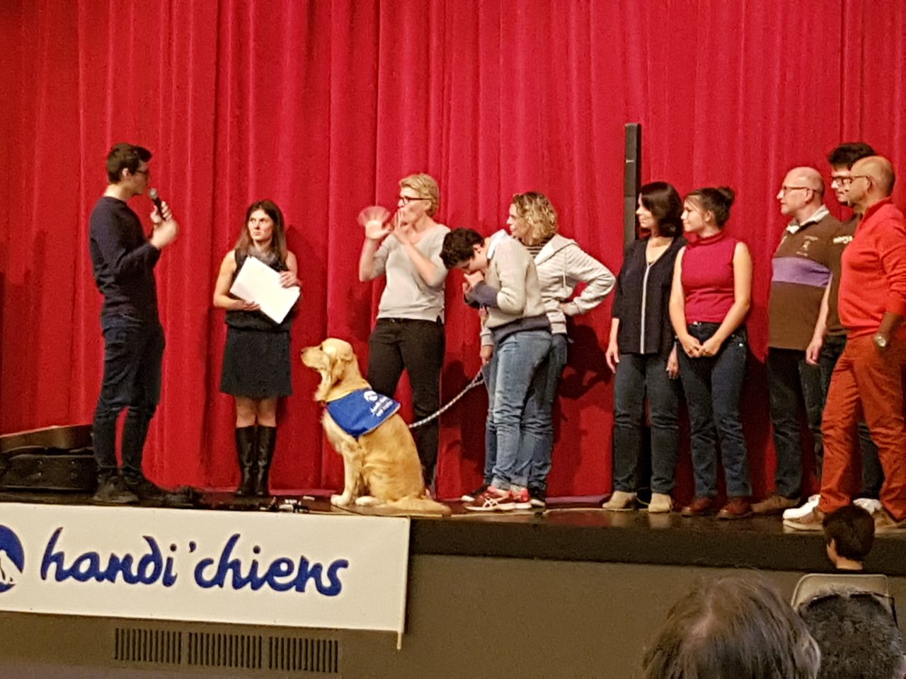 Vitalliance à la cérémonie Handi'Chiens