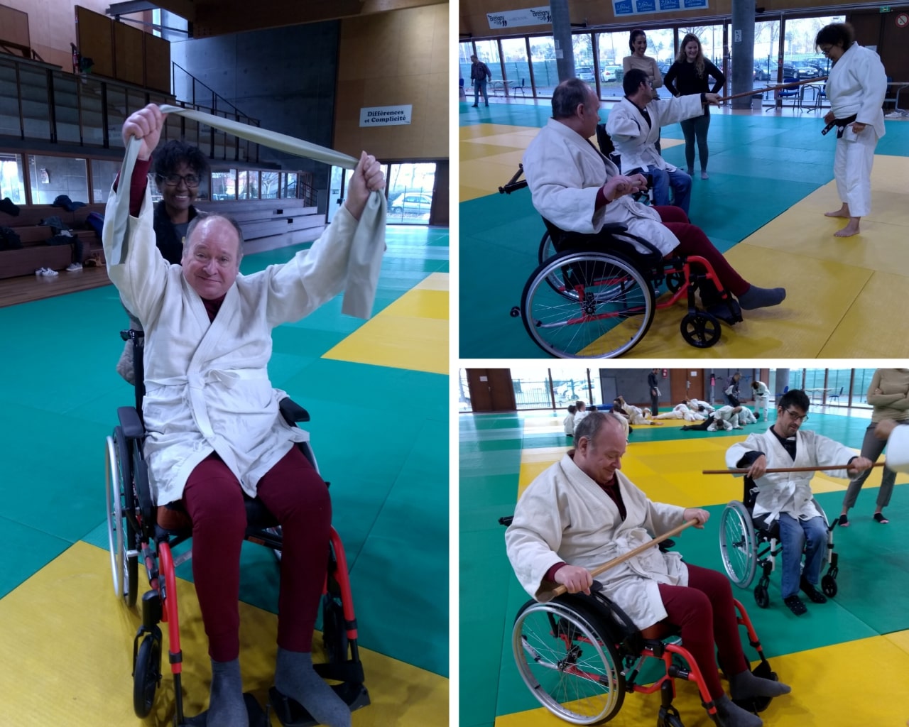 Vitalliance Evry : initiation au Handijudo