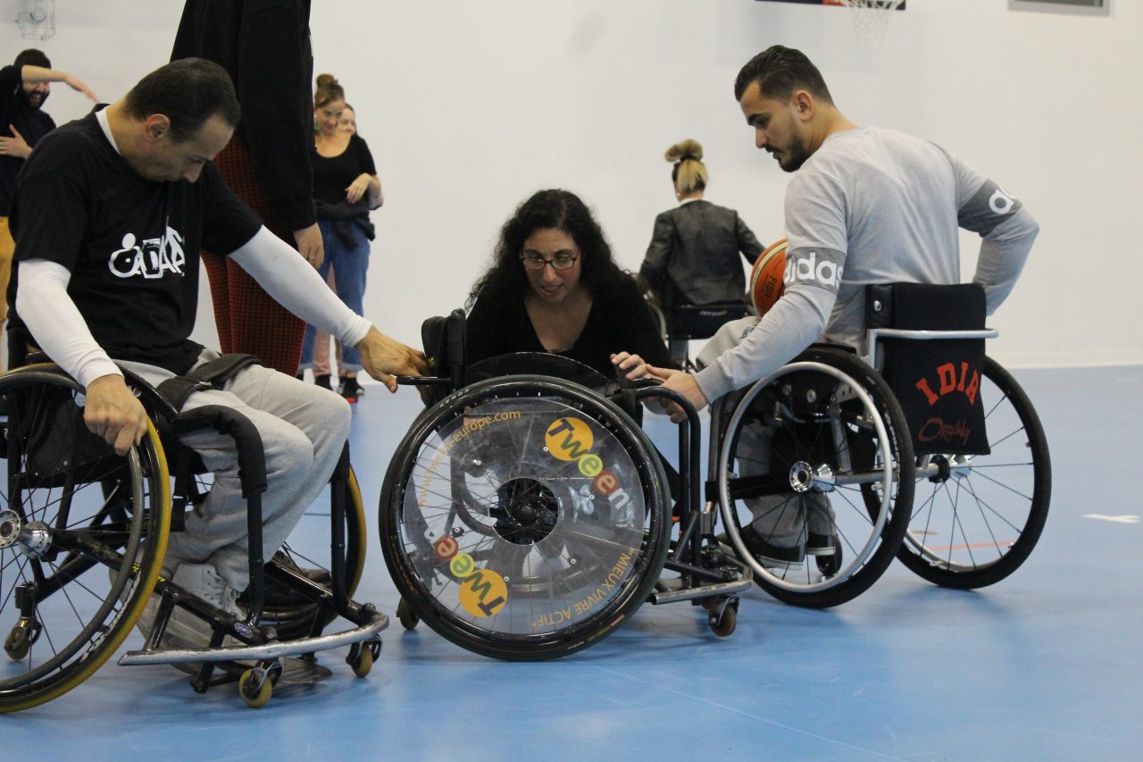 Vitalliance participe à une journée Handibasket