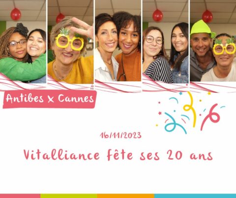 20 ans de Vitalliance avec les équipes d'Antibes et de Cannes