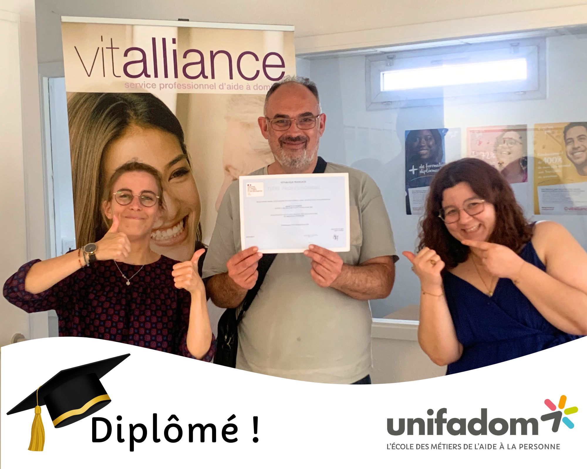 Formation ADVF à Grenoble : un auxiliaire de vie diplômé - Blog Vitalliance